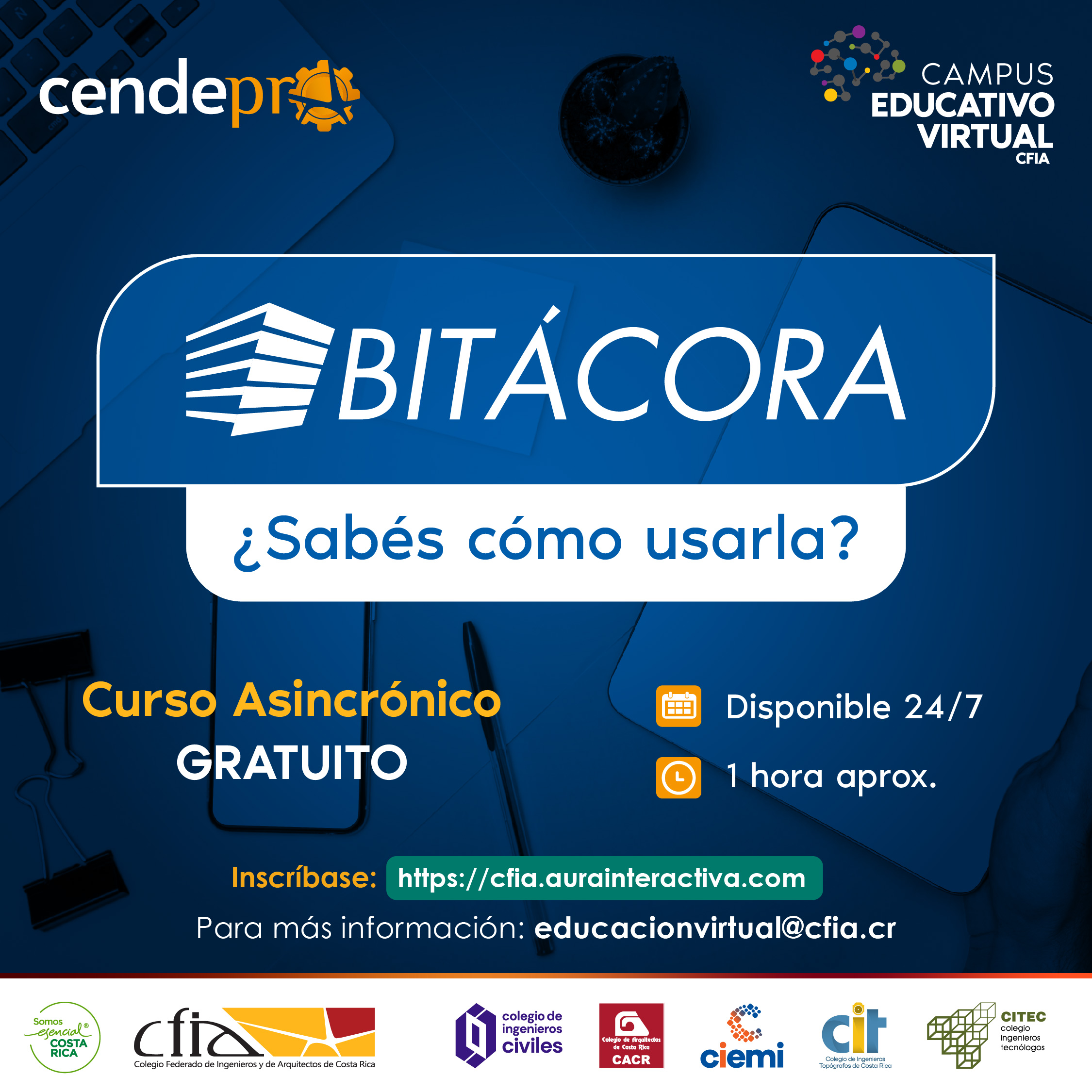 Uso de la Bitácora digital 